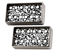SHOWERORO 2pcs Guitar Pickup Hollow Out Design for Pickup Easy Installation Compatible Guitar Violin Replacement for Enhanced Sound Quality