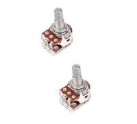 SHOWERORO 2pcs Guitar Volume Potentiometer Mn500k Dual Pot Audio Potentiometers Tone Control