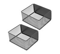 SHOWERORO 2pcs Magnetic Storage Rack for Refrigerator Wall-mounted Baskets for Side Fridge Organization Spice Shelf Stable Magnetic Hold for Kitchen Clutter Storage