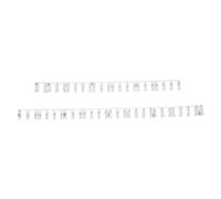 SHOWERORO 2pcs Professional Piano Keyboard Sticker Keys Piano Decal Easy Install for Practice