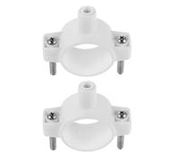 SHOWERORO 2Pcs Ro Water Filter Drain Saddle Clamp Adapter, Quick Connect Wastewater Valve for Reverse Osmosis System, Water Purifier Replacement Fittings Suitable for Under Sink Installation