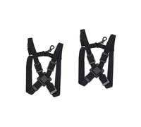 SHOWERORO 2pcs Saxophone Neck Strap Sax Harness Strap Comfortable Easy-adjustable for Saxophones