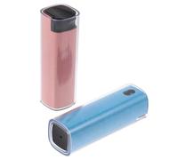 SHOWERORO 2pcs Screen Cleaner Spray Set for Glasses, Phones, Laptops - Portable Oval Lens Cleaner Blue and PC Case, Dust and Fingerprint Removal for Digital Devices