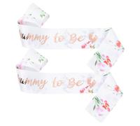 SHOWERORO 2pcs Shower Sashes for Mom Elegant Mommy Sashes Comfortable and Stylish Party Favors for Celebrating Expecting Mothers Create Warm Atmosphere at Showers