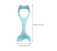 SHOWERORO 2Pcs Silicone Eye Makeup Tool Set, Eyeliner Stencils and Mascara Shield for Precise Eyelash Application, Mermaid Pink Blue, Eye Makeup and