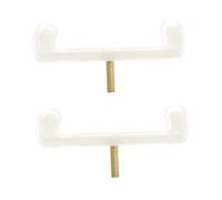 SHOWERORO 2pcs Slip Shoulder Pad for Violin Replacement Claw Practical Shoulder Support for Violins Latex Material for Comfort