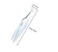 SHOWERORO 2Pcs Stainless Steel Fish Bone Removers Tweezers Clips for Seafood with Multi-Purpose Kitchen Tool Suitable for Cooking and Dining