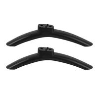 SHOWERORO 2pcs Tv Stand Base Legs for Flat Screen Televisions 32-65 Inch, Abs Material with Stable and Secure Support, Universal Compatibility, for Tabletop and Living Room Use