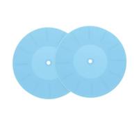 SHOWERORO 2pcs Vinyl Record Player Mats Anti-static Silicone Slipmats for Turntables Cushions for Improved Sound Quality Shock-absorbing Lightweight Design for Vinyl Enthusiasts