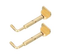 SHOWERORO 2pcs Violin Shoulder Rest Metal Chinrest Screws Easy to Use for Longevity