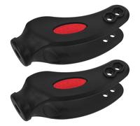 SHOWERORO 2pcs Wheel Fork Caster Drive, Wheelchair Front Caster Fork Drives with Dust Cover, Mobility Wheelchair Replacement Hardware for 8 Inch Wheel