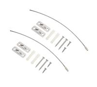 SHOWERORO 2sets Furniture Strap Furniture Safe Anchors Home Strap Cabinet Locks Boy Girl Safety Falling Device Accessories