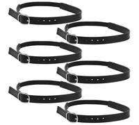 SHOWERORO 3 Pairs High Heel Shoe Straps - Adjustable Ankle Strap - No-Slip Detachable Shoe Tighteners - Extenders Bands for Pumps Sandals Wedding Heels Black