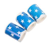 SHOWERORO 3 Rolls Star Bulletin Board Border Trim Self Adhesive Scalloped Cork Board Decorations for Classroom Teaching Poster Display School Office Party Homeschool