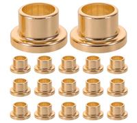 SHOWERORO 30Pcs Metal Perfume Bottle Collar Replacement 15Mm Silver Caps for DIY Fragrance Bottle Repair Portable Use