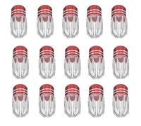 SHOWERORO 30pcs Travel Pill Containers Mini Portable Pill Bottle Plastic with Lid for Liquid Solid Powder Medicine, Travel Storage for Candies or Tiny Essentials