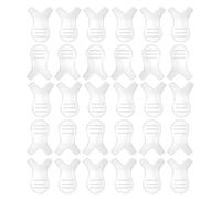 SHOWERORO 30Pcs Y-Shaped Eyelash Brush Eyelash Extension Tool Lash Lift Props for Professional Eye Makeup