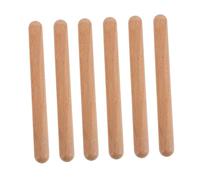 SHOWERORO 3pairs Solid Hardwood Rhythm Sticks Boys and Girls Musical Toys for Toddlers Boy Girl