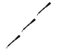 SHOWERORO 3pcs Adjustable Saxophone Neck Strap Soft Padded Belt for Alto Tenor Soprano Non-scratch Hook for Ages Players
