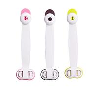 SHOWERORO 3pcs Boy Girl Safety Locks Cabinet and Locks Childproofing for Fridge Cabinets and Easy to Open