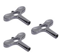 SHOWERORO 3pcs Continuous Motion Drum Key Drum Tuning Tool 2.17 Inch Kit Accessory Safe for Hands