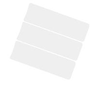 SHOWERORO 3pcs Hair Board Highlighting Board for Balayage Professional Hair Coloring Tools for Barber Salon