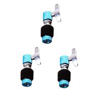SHOWERORO 3pcs Hi-hat Stand Post Hi-hat Clutch Jazz Drum Part Drum Accessories Precision-made Sturdy Build