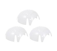 SHOWERORO 3Pcs Protective Helmet Inserts PE Liner Safety Bump Caps for Head Protection Baseball Style Universal Hard Hat Accessory for Construction and Sports Use