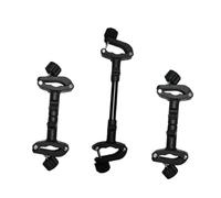 SHOWERORO 3pcs Stroller Connector for Twin Boy Girl Adjustable Connectors for Dual Stroller Pram for Outdoor Use Newborns