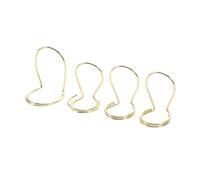 SHOWERORO 4pcs Adjustable Metal Thumb Paddle Guitar Finger Picks Wire Plectrum Bass Finger Picks Guitar Bass Accessory Butterfly Plectrum