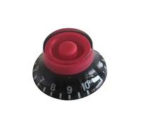 SHOWERORO 4pcs Guitar Volume Tone Control Knobs Set Letters for Electric Guitar Parts