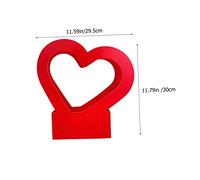 SHOWERORO 4Pcs Heart Shaped Flower Wrapping Boxes Portable Floral Paper Packaging for Roses Carnations Gypsophila Wedding Bouquet Gift Bags Pink Red Black Gold