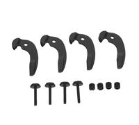 SHOWERORO 4pcs Metal String Adjuster Pegs Violin Fine Tuners with Integrated Design for Cello Precision Metal Tuning Clips for Stable Accurate String Replacement