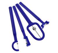 SHOWERORO 4pcs Oral Muscle Training Tools Tongue Tip Exerciser for Adults Lightweight Speech Therapy Set Supporting Tongue Flexibility and Communication Practice