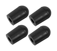 SHOWERORO 4pcs Rubber Bass Endpin Protector Tips Anti- Small Stoppers for Double Bass Stability Replacement Pads for Secure Grip Essential Parts