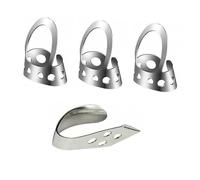 SHOWERORO 4pcs Ukulele Pick Thumb Pick Hollowed Adjustable Thumb Index Ring Plectrum for Guitar Finger Protectors Mandolin