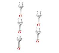 SHOWERORO 5 Pcs Trumpet Clip Holder Music Binder Trumpet File Paper Folder and Comfortable Grip for Musicians Students