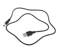 SHOWERORO 5 Volt Charger USB to Dc 5v 1a Power Cord for Intelligent Sensor Garbage Can with 2.5mm Jack Sturdy and Safe Plastic USB Charging Cable and Devices Requiring Dc 5v Power Supply