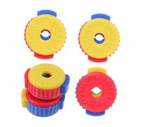 SHOWERORO 5pcs Nuts for Drum Kit Cymbals Fixing Accessories Random Color High Temperature Resistant Stable Performance for Electronic Drum Setup