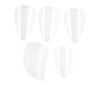 SHOWERORO 5pcs Pipa Finger Picks Professional Grade Lute and Ukulele Thumb Protectors for Enhanced Performance and Break-resistant Design Suitable for Adults
