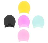 SHOWERORO 5pcs Silicone Clarinet Thumb Rest Pads Finger Cushions for Clarinet Oboe Music Instrument Accessories Easy to Clean and Maintain Stylish Design for Enhanced Grip
