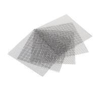 SHOWERORO 5Pcs Stainless Steel Replaceable Aquarium Mesh Pads 10X10Cm Wear-Resistant Moss Nets for Aquatic Planting and Fish Tank Gardening Accessories
