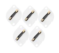 SHOWERORO 5pcs Thermal Cut off Fuse Kit for Dryer Compatibility with Dryer Element Kit and Thermistor Integrated Safety Features for Reliable Protection