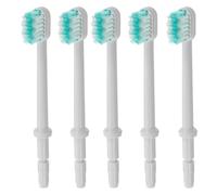 SHOWERORO 5pcs Tooth Brush Heads: Water Flosser Tips Replacement - Interdental Cleaning Brush Refills - Multi-Use Oral Accessories for Home Use Compatible with Waterpik
