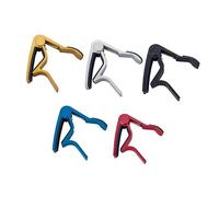 SHOWERORO 5pcs Ukulele Capo Aluminum Alloy Capos for Electric Guitar Folk Guitar and Bass Quick Tuning Clamp for Musicians Selection