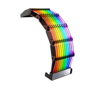 SHOWERORO 5V Argb Cable Extension Rgb Cable for Motherboard Power Connection for Computer DIY Projects Enhances Chassis Lighting with Vibrant Colors