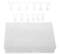 SHOWERORO 600pcs Short Almond Half Cover Nail Tips Natural Color, Extra Short Acrylic False Nails for DIY and Professional Manicure, Press-on Soft Gel Extensions for Salon Use