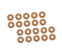 SHOWERORO 60pcs Wooden Guitar Pick Grips Non-slip Cork for Grip Picks Light Guitar Accessories