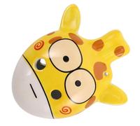 SHOWERORO 6hole Ocarina Gifts Musical Toys Boys and Girls Soprano Ocarina Animal Design Pendant Creative Decorative Pendant for School Bag