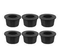 SHOWERORO 6pcs Drain Pipe Hose Rubber Plug - Washing Machine Drain Hose Sealing Plug - 50mm to 32mm Kitchen Pipe Sewer Seal Gasket Kit for Bathroom Bathtub